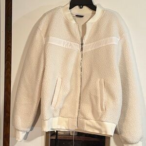 Zyia Active Flying V Sherpa fleece jacket